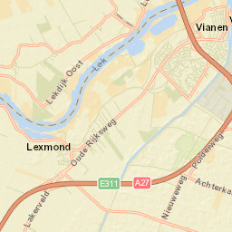 Vianen Street Map