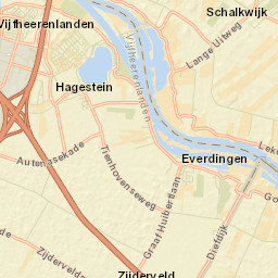 De Hagen Street Map
