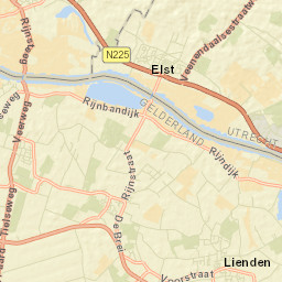 Lienden Street Map