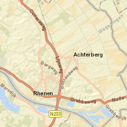Rhenen Street Map