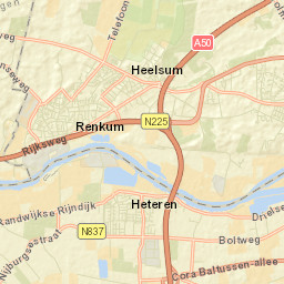 Heteren Street Map