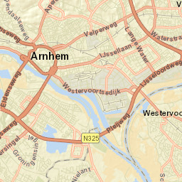 Arnhem Street Map