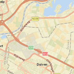 Duiven Street Map