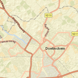 Doetinchem Street Map