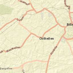 Billerbeck Street Map