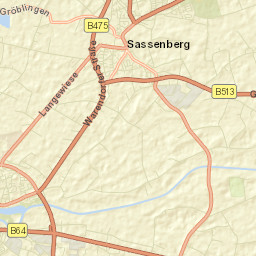 Sassenberg Street Map