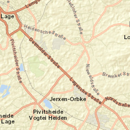 Lage Street Map