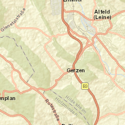 Alfeld Street Map