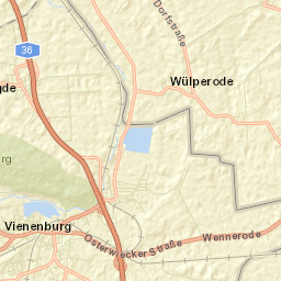 Vienenburg Street Map
