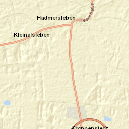 Hadmersleben Street Map