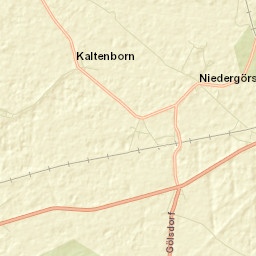 Niedergörsdorf Street Map