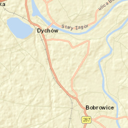 Bobrowice Street Map