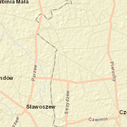 Czermin Street Map