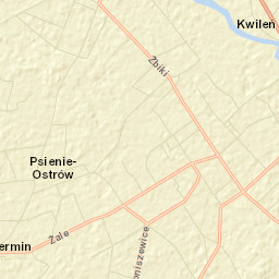 Broniszewice Street Map
