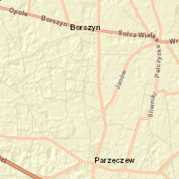 Parzęczew Street Map