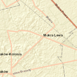 Maków Street Map