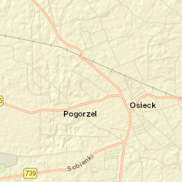 Osieck Street Map
