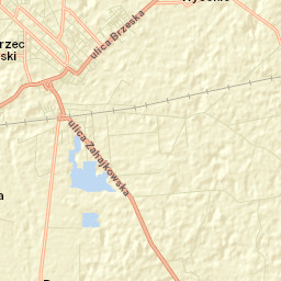 Międzyrzec Podlaski Street Map