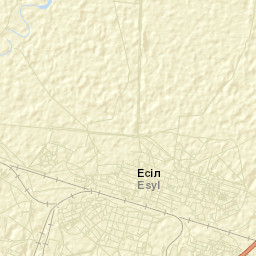 Esil Street Map
