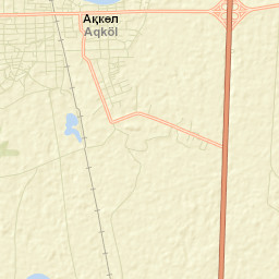 Akkol Street Map
