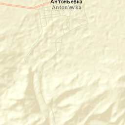 Anton’yevka Street Map