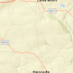 Haverfordwest, Pembrokeshire SA62, UK Street Map