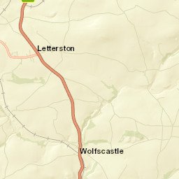 Letterston Street Map