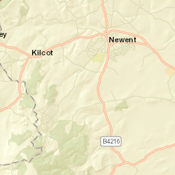 Newent Street Map