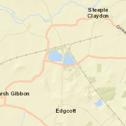 Steeple Claydon Street Map