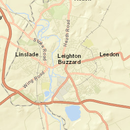 Leighton Buzzard Street Map