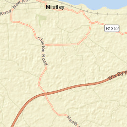 Mistley Street Map