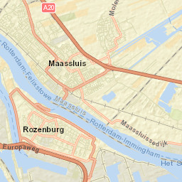 Rozenburg Street Map