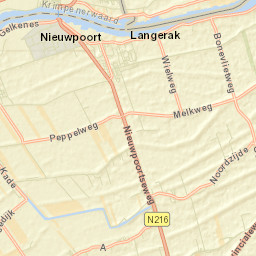 Nieuwpoort Street Map