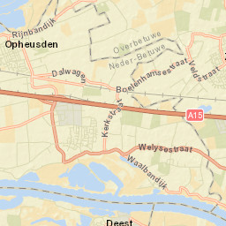 Opheusden Street Map