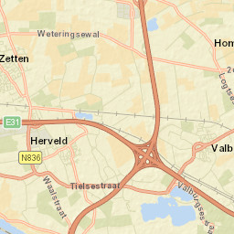 Zetten Street Map