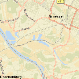 Zonnemaat Street Map