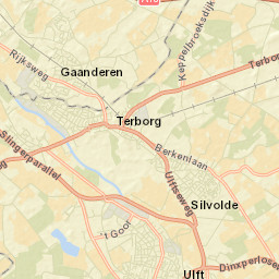 Terborg Street Map