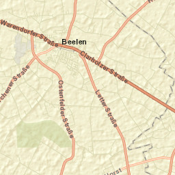 Beelen Street Map