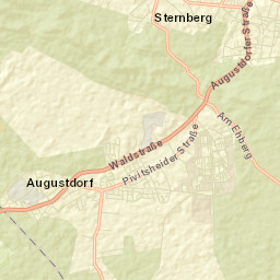Augustdorf Street Map