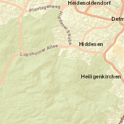 Detmold Street Map