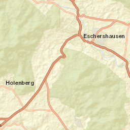 Eschershausen Street Map