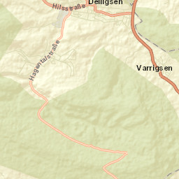 Delligsen Street Map