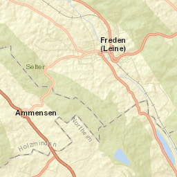 Freden Street Map
