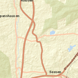 Seesen Street Map