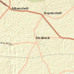 Ströbeck Street Map