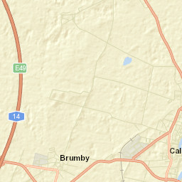 Calbe Street Map