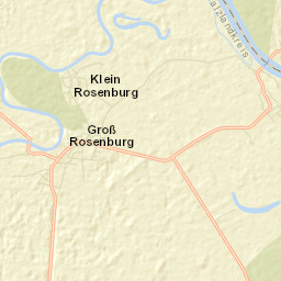 Groß Rosenburg Street Map