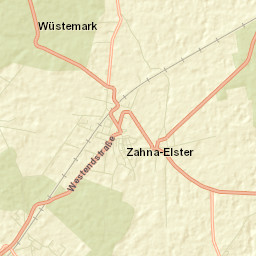 Zahna Street Map