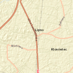 Lipno Street Map