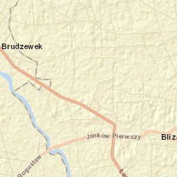 Blizanów Street Map